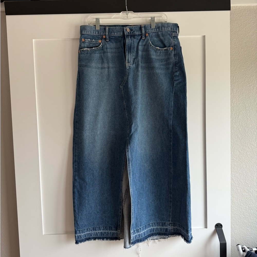 GAP Blue Denim Skirt